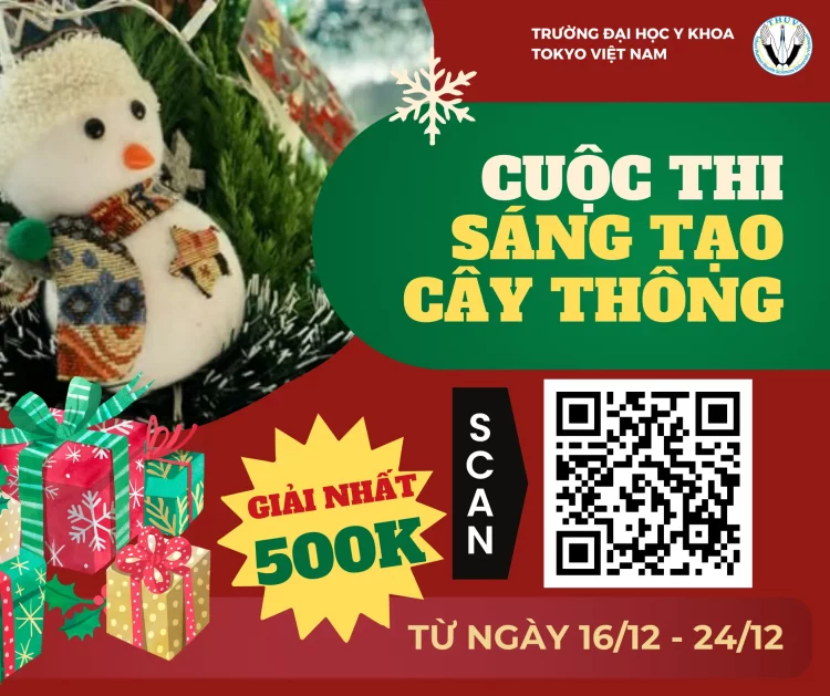 Cuộc thi sáng tạo cây thông Noel 2024