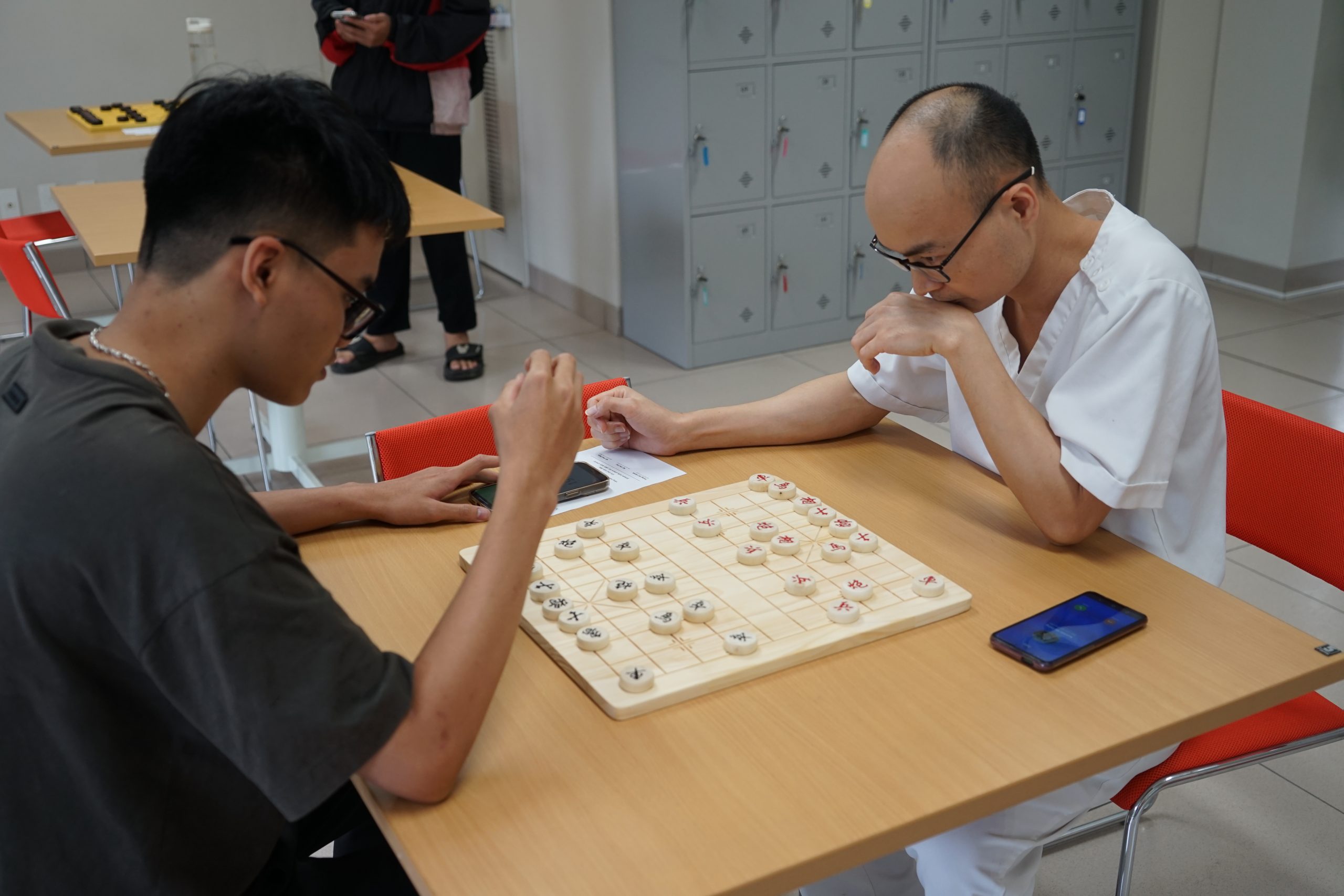 Kỳ thủ Đức Đạt và Nguyễn Văn Hiếu