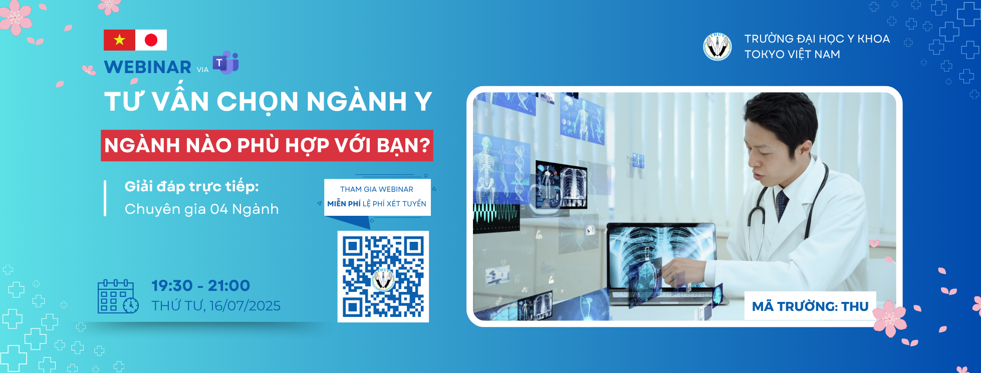 Webinar tư vấn chọn ngành y