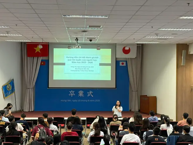 Buổi Hướng dẫn chi tiết đánh giá kết quả rèn luyện của người học, Năm học 2025 – 2026, THUV. 