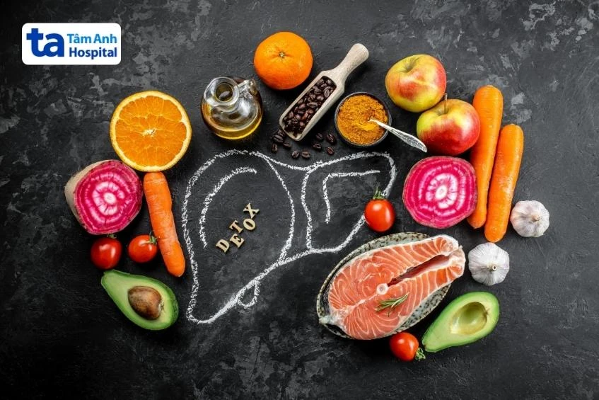 Chế độ ăn uống lành mạnh giúp phòng ngừa gan nhiễm mỡ