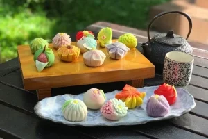 Các loại wagashi phong phú