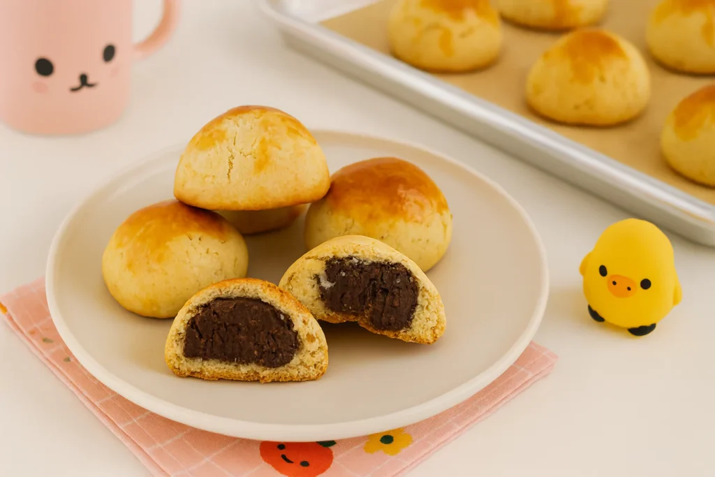 Manju còn được gọi là màn thầu Nhật Bản