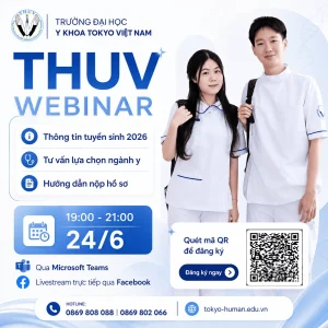 Live Webinar “Thông tin tuyển sinh 2026 và Tư vấn lựa chọn ngành Y”
