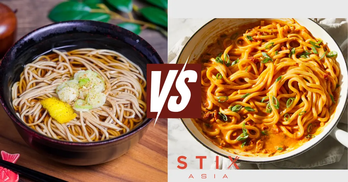 Mì Udon và mì Soba là 2 món truyền thống của Nhật
